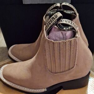 Tan Little Boys Boots